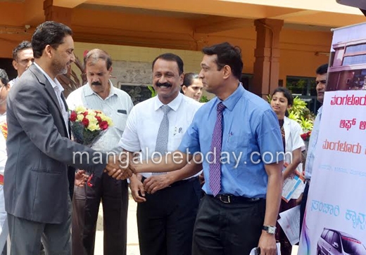 Cancer awareness on wheels -  campaign in Mangaluru2